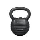 Byzoom Pure Series 13.6Kg adjustable kettlebell black