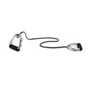 TheraBand Bodytrainer Tubing 1.40m - with foam handles black (maxistark)