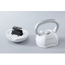 Byzoom Pure Series 13.6Kg adjustable kettlebell white