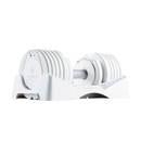 Byzoom Pure Series 12.5Kg adjustable dumbbell white