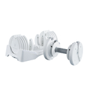Byzoom Pure Series 12.5Kg adjustable dumbbell white