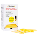 TheraBand Dispenser Box - 30pcs. x 1.50m - yellow (thin)