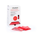 Boîte distributrice TheraBand - 30pcs x 1.50m - rouge (moyen)