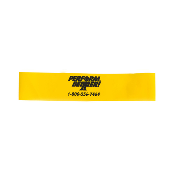 Performbetter Minibands Yellow (light) Set of 10