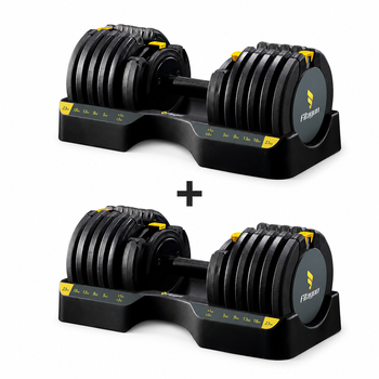Flex Adjustable Dumbbells, 5–25 kg (Pair)