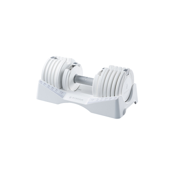 Byzoom Pure Series 12.5Kg adjustable dumbbell white