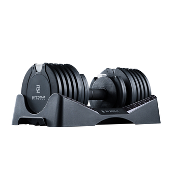 Byzoom Pure Series 12.5Kg adjustable dumbbell black Byzoom Pure Series 12.5Kg adjustable dumbbell black