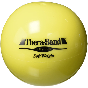 TheraBand Balle de poids souple - jaune (1.0Kg)