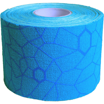 Nastro kinesiologico TheraBand - rotolo da 5 m - (blu/blu)