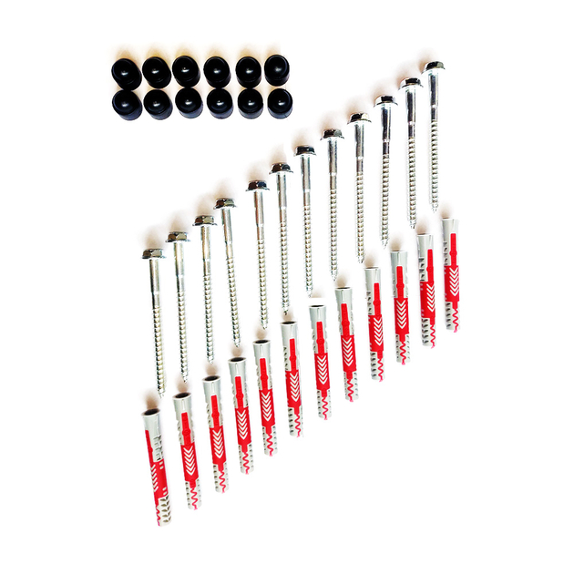 Viti BenchK 10 x 80 incl. tappi Fischer (set di 12) (KM12)