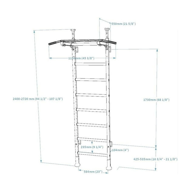Système d'espalier BenchK 521W