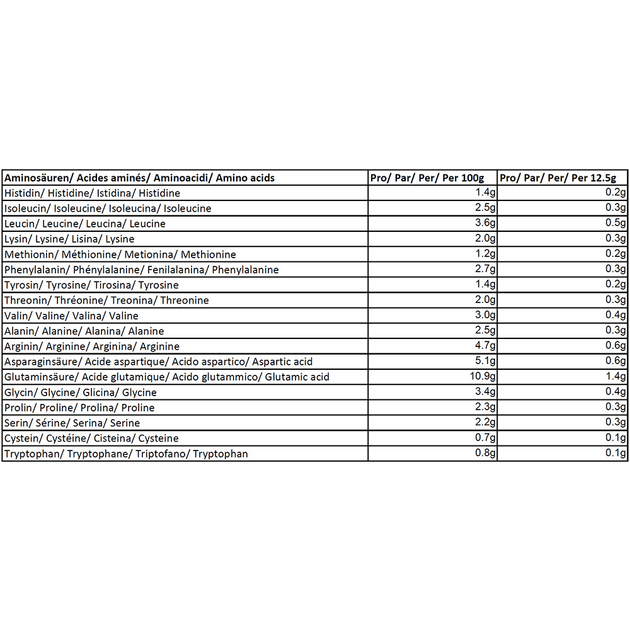 AMINO ANIMO Proteine vegane in polvere di girasole AMINO ANIMO Proteine vegane in polvere di girasole
