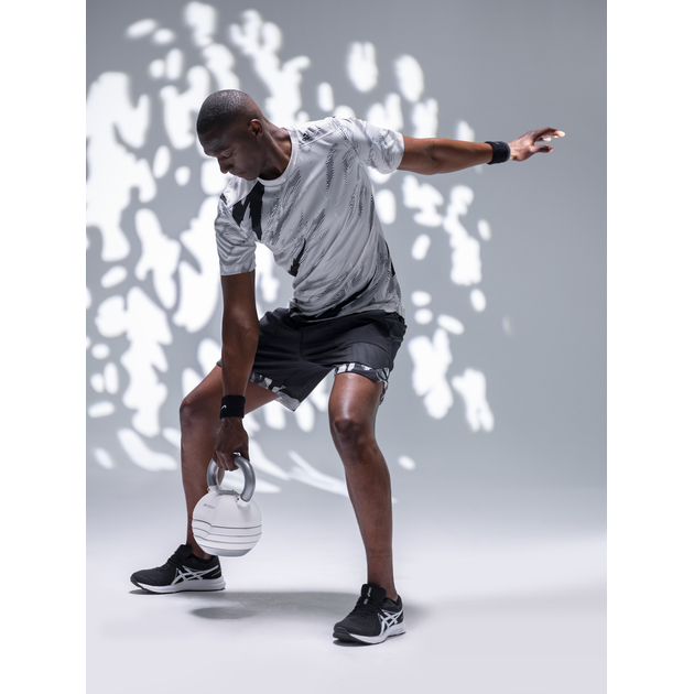 Serie Pure 13.6Kg kettlebell regolabile bianco
