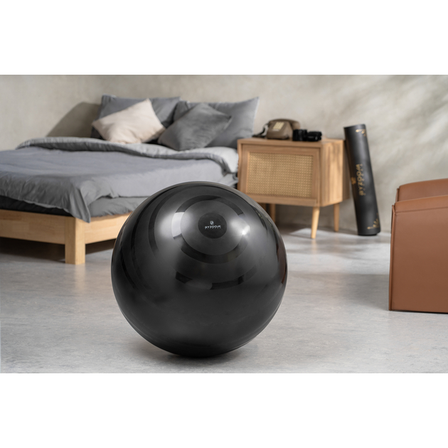 Gymnastikball in Schwarz