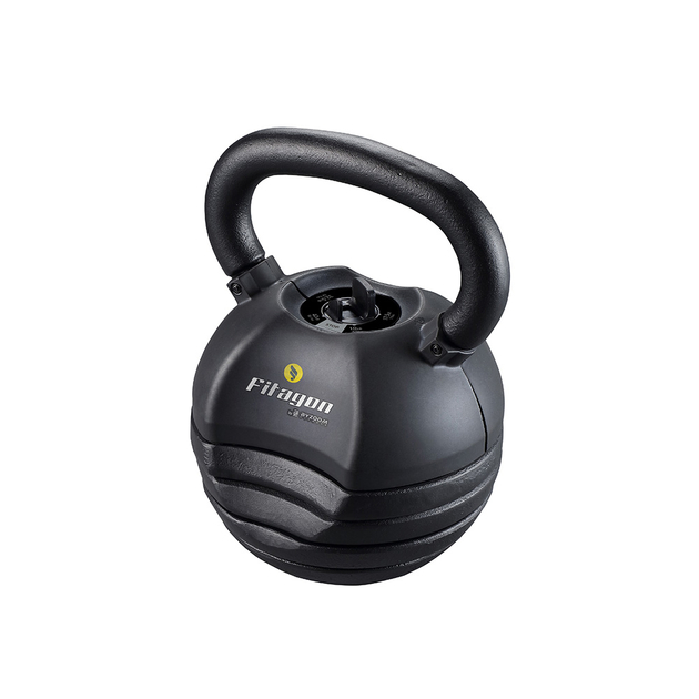 Fitagon Kettlebell Flex regolabile 4,5-18,1 kg (nero)