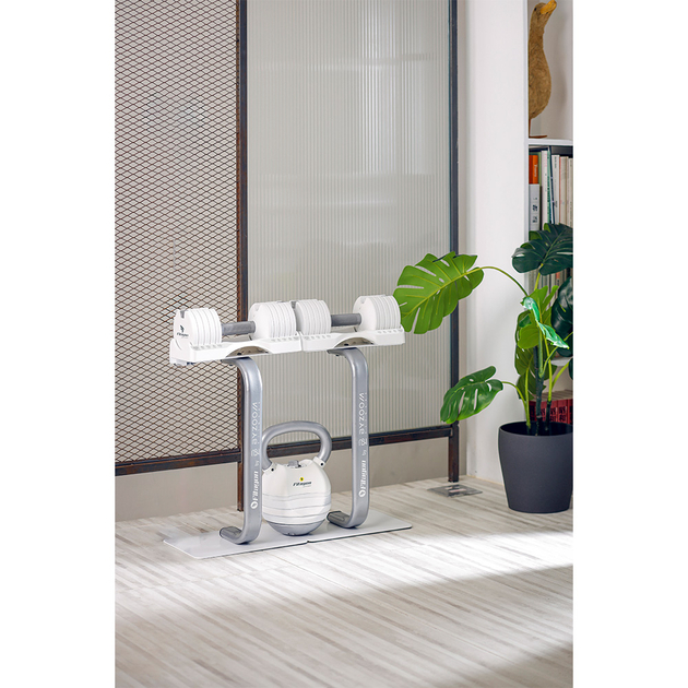 Support d'haltères Fitagon Flex pour 5.6kg et 11.3kg Blanc