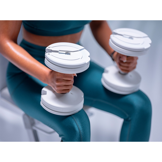 Fitagon Verstellbare Kurzhantel Flex 2.2-11.3kg (Weiss)