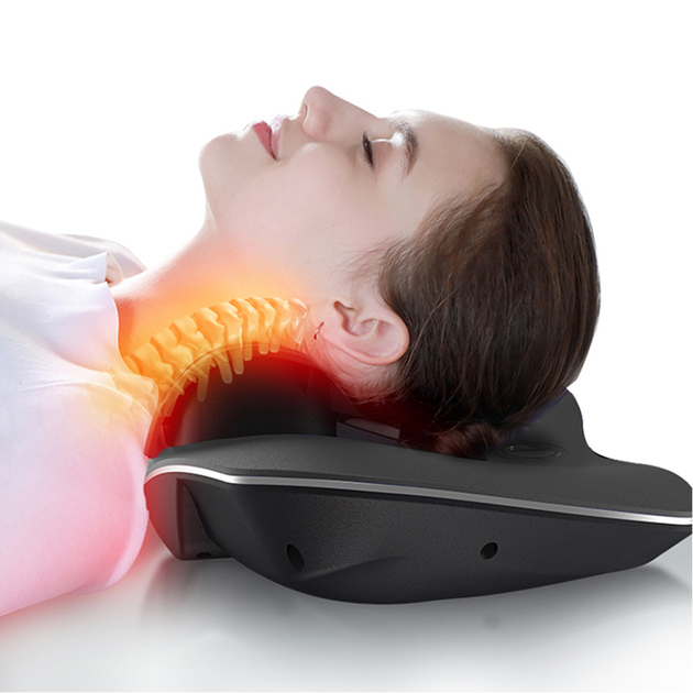 Écarteur de nuque Fitagon avec chaleur et massage par impulsions Écarteur de nuque Fitagon avec chaleur et massage par impulsions