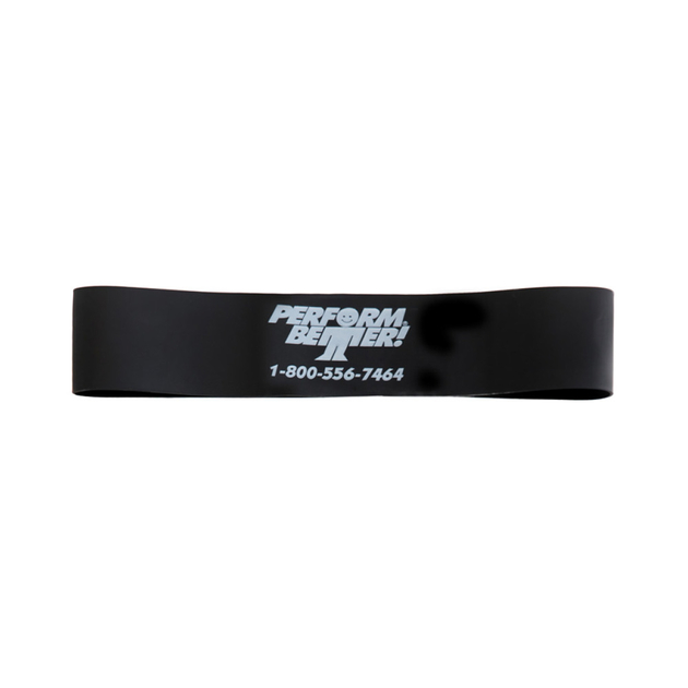 Performbetter Minibands Noir (extra fort) Set de 10 pièces