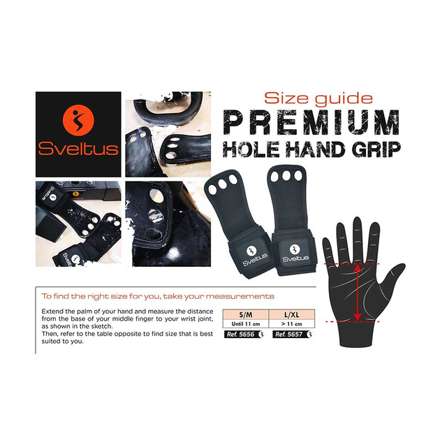 Sveltus Hand Griffe 3 Loch