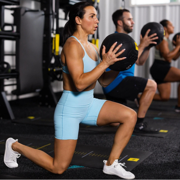 TRX HexGrip Medizinball 10inch