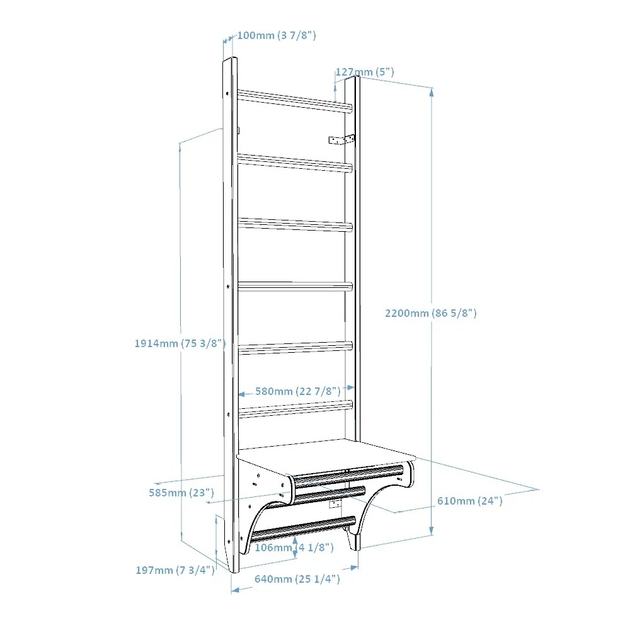 BenchK Sprossenwand System 112