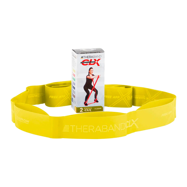 TheraBand CLX11 Loops - jaune (fin)
