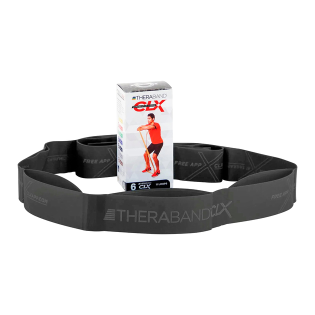 TheraBand CLX11 Loops - nero (extra forte)