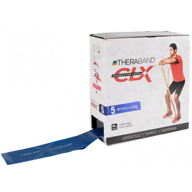 TheraBand CLX22 metri - blu (extra forte)