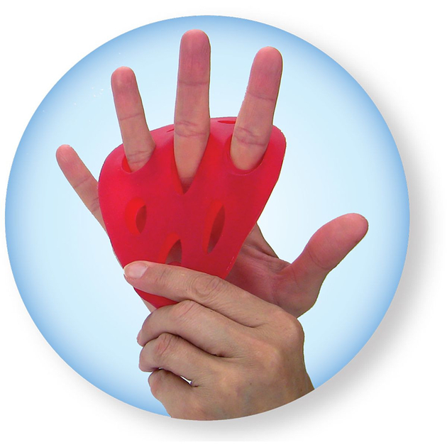 TheraBand hand trainer XTrainer - red (soft)