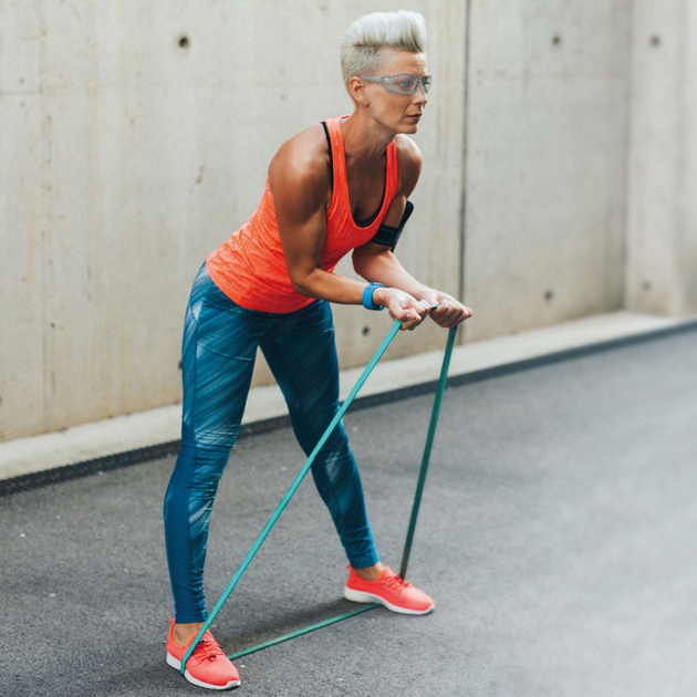 Theraband Bandes à haute résistance, set de 4 pièces