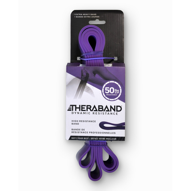 Theraband banda ad alta resistenza viola (extra pesante)