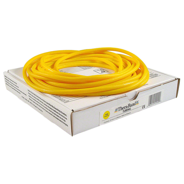 TheraBand Tubing 7.5m - jaune (fin)